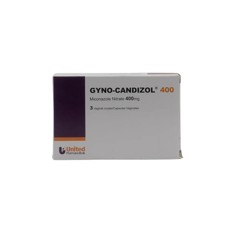 Gyno Candizol 400 Mg Vag Ovules 3 S