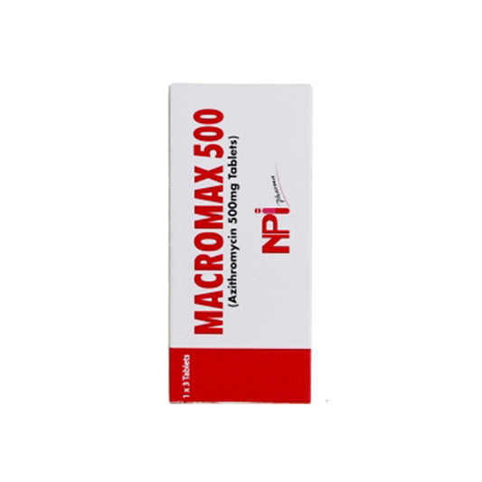 Macromax 500 Mg Tab 3 S