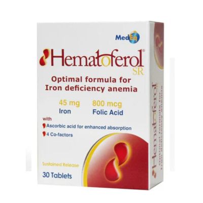 MEDEQ HEMATOFEROL SR 30'S