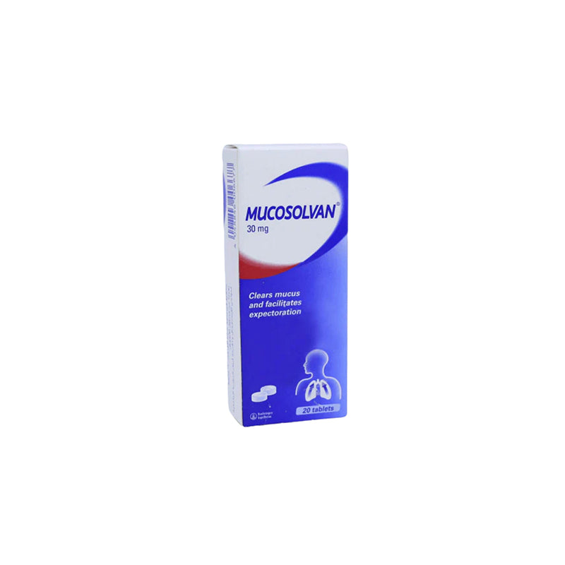 Mucosolvan 30 Mg Tab 20 S