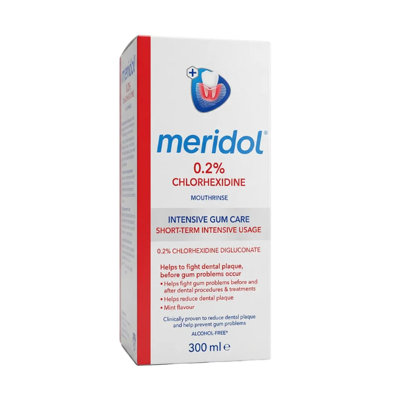 Meridol Mouthwash Chlorhexidine 300ml