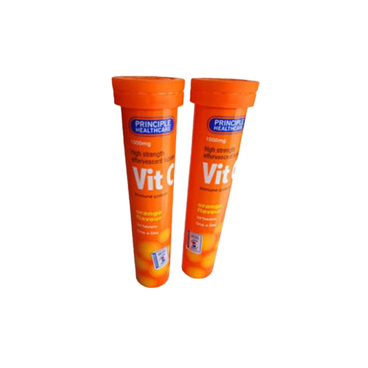 Principle Health Vit-c Efervescent 1000 Mg Tab 20 S