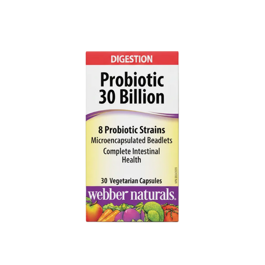 Webber naturals probiotic 30 billion -30 capsule