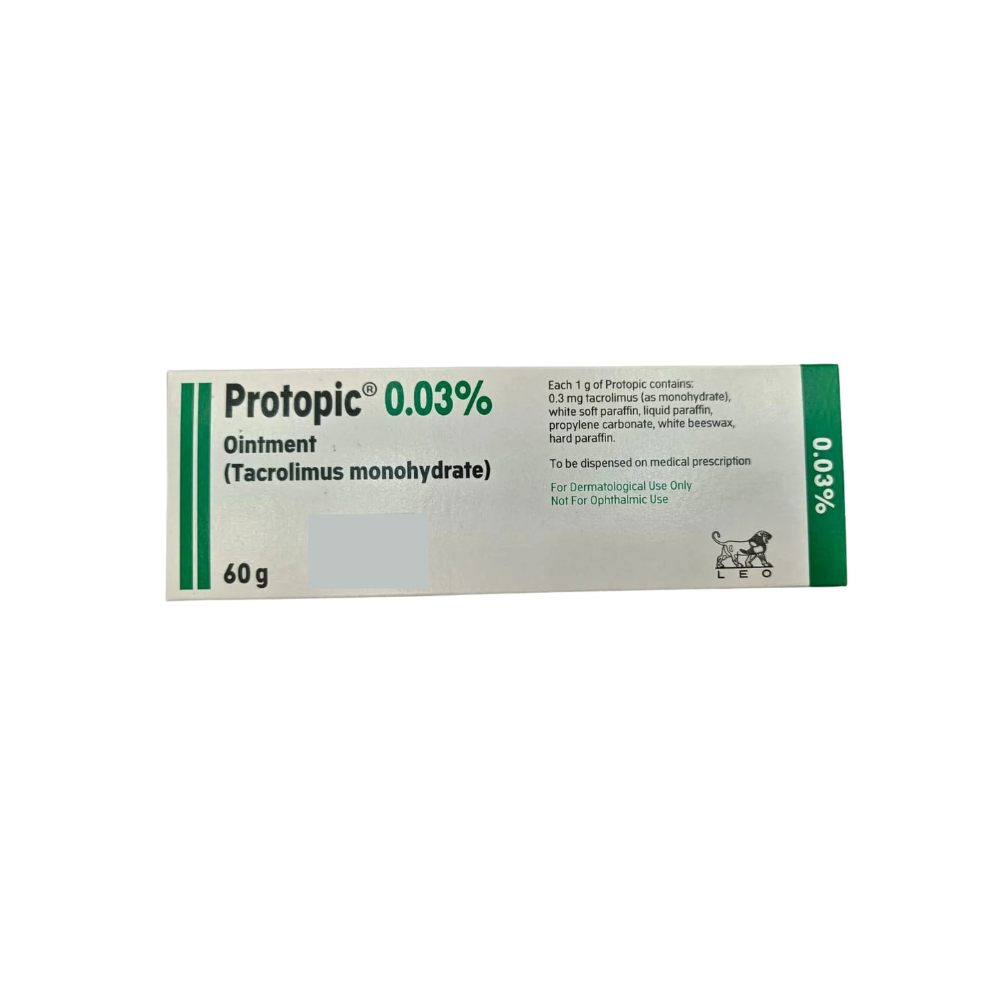 PROTOPIC 0.03% OINT. 60 GM