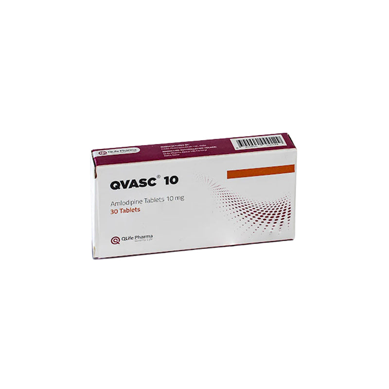 Qvasc 10 Mg Tab 30 S