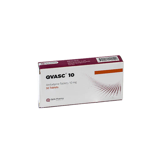 Qvasc 10 Mg Tab 30 S