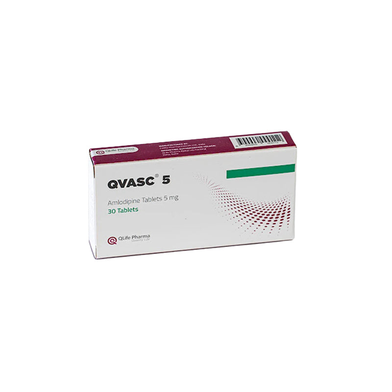 Qvasc 5 Mg Tab 30 S