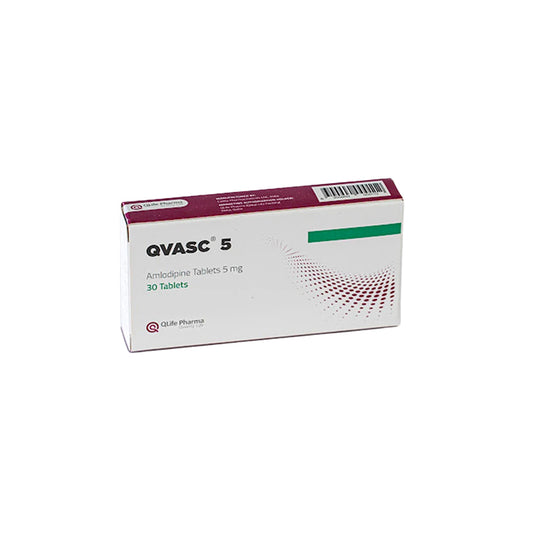 Qvasc 5 Mg Tab 30 S
