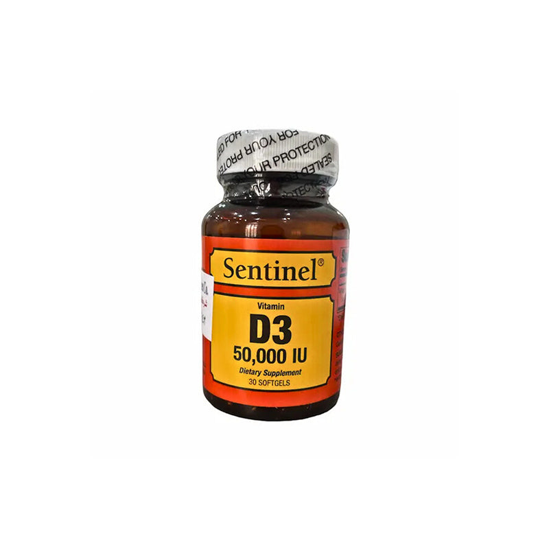 Sentinel Vitamin D 3 50000 Iu Cap 30 S