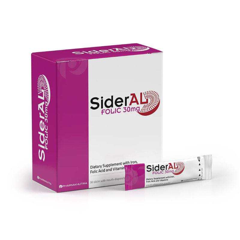 SIDERAL FOLIC 30MG (20STICK)
