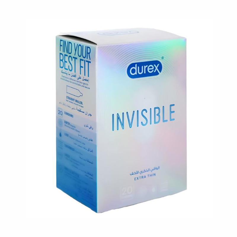 Durex Invisible Extra Thin 20's