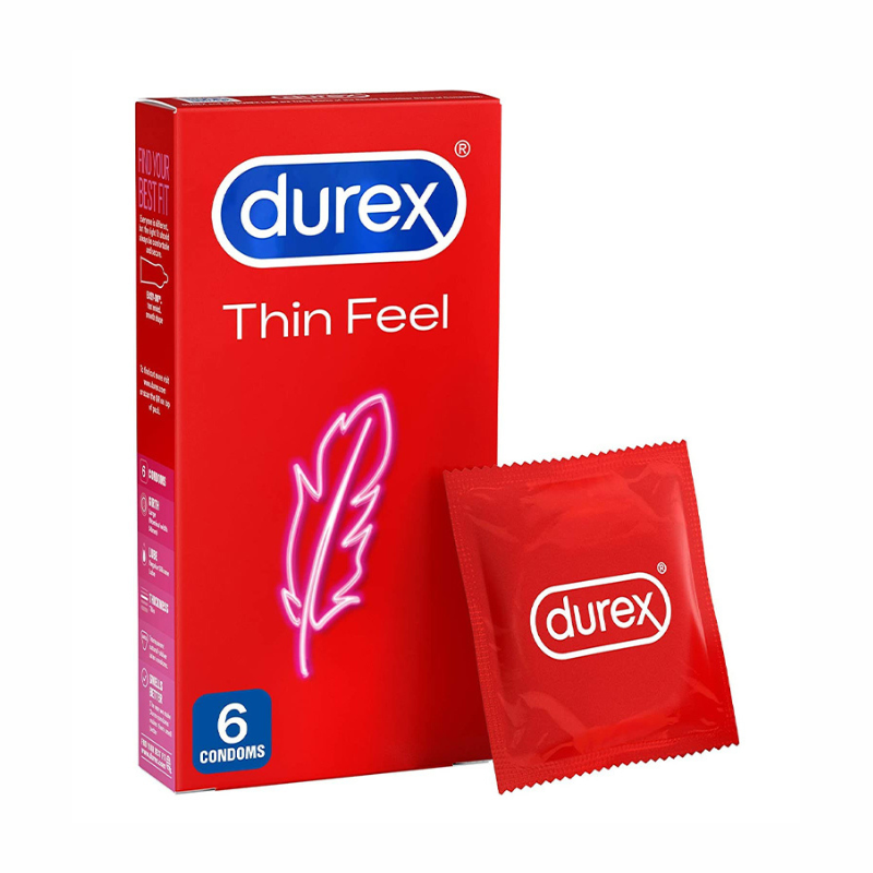 Durex Thin Feel Condom 6's