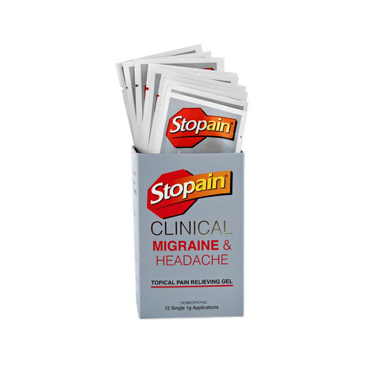 Stopain Clinical-menthol Migrain&headach Gel-12x1