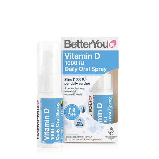 Better You Vitamin D 1000 Iu Daily Oral Spray 15ml 100 Doses
