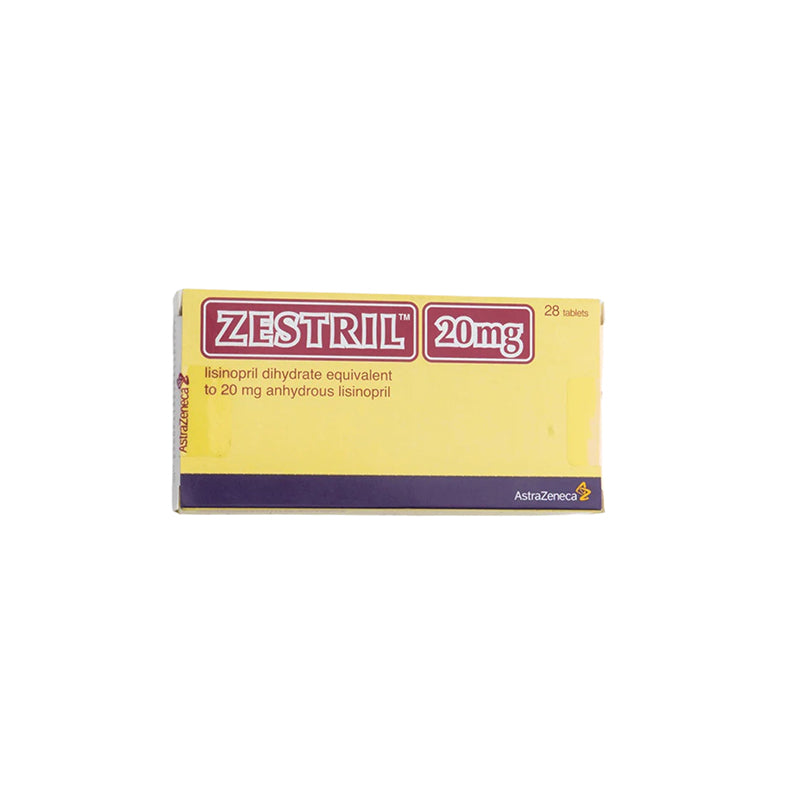 Zestril 20 Mg Tab 28 S