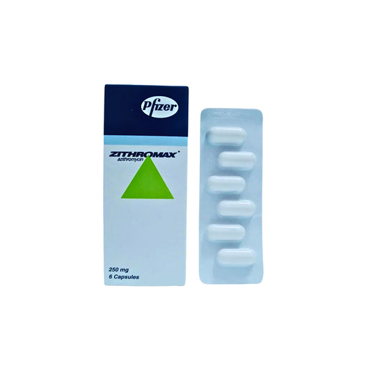Zithromax 250 Mg Cap 6 S
