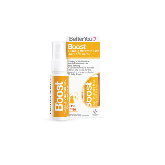 Better You Boost Vitamin B12 1200 Oral Spray 25ml- 58 Doses