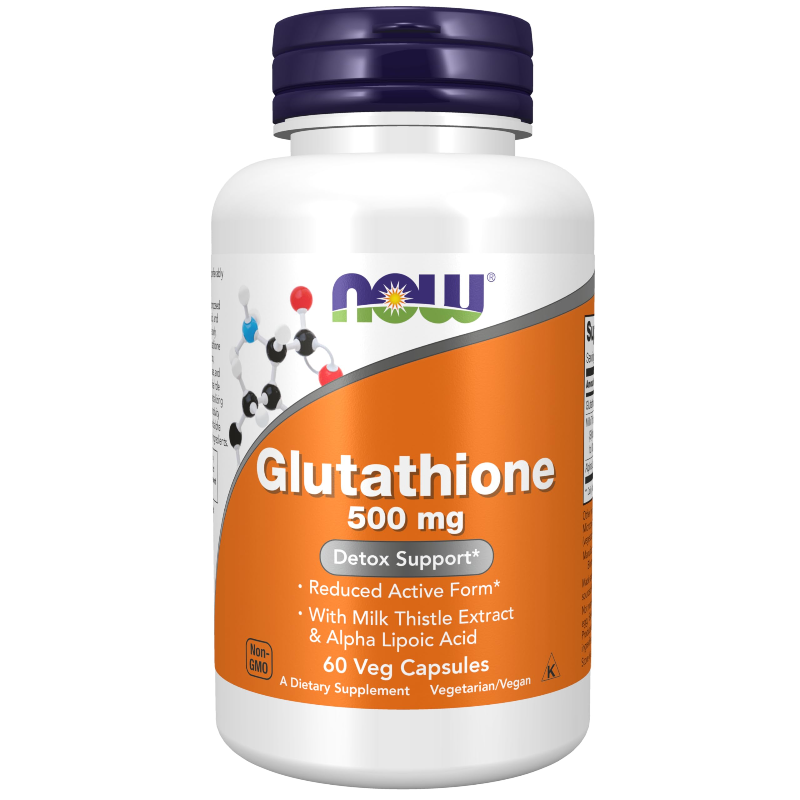 NOW GLUTATHIONE 500MG 60'S