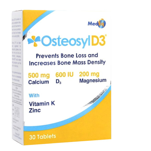 MEDEQ OSTEOSYL D3 600IU 30'S