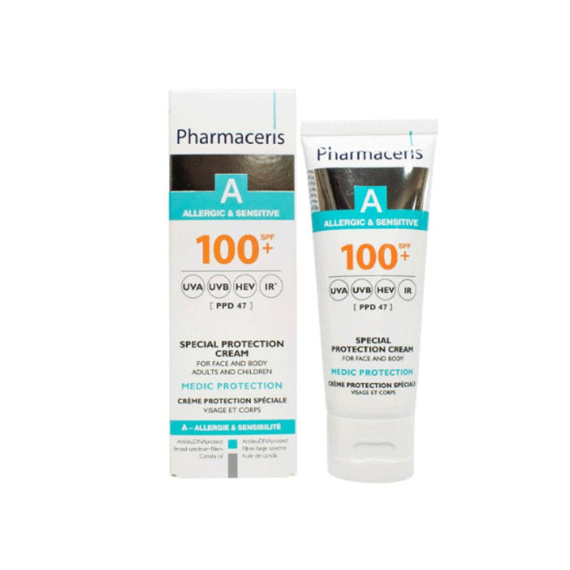 PHARMACERIS SPECIAL PROTECTION CREAM MEDIC PROTECTION ADULT & CHILDREN SPF 100+ 75ML