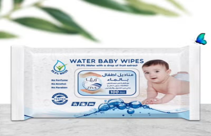 Ziva Baby 99.9% Water Wipes 100's