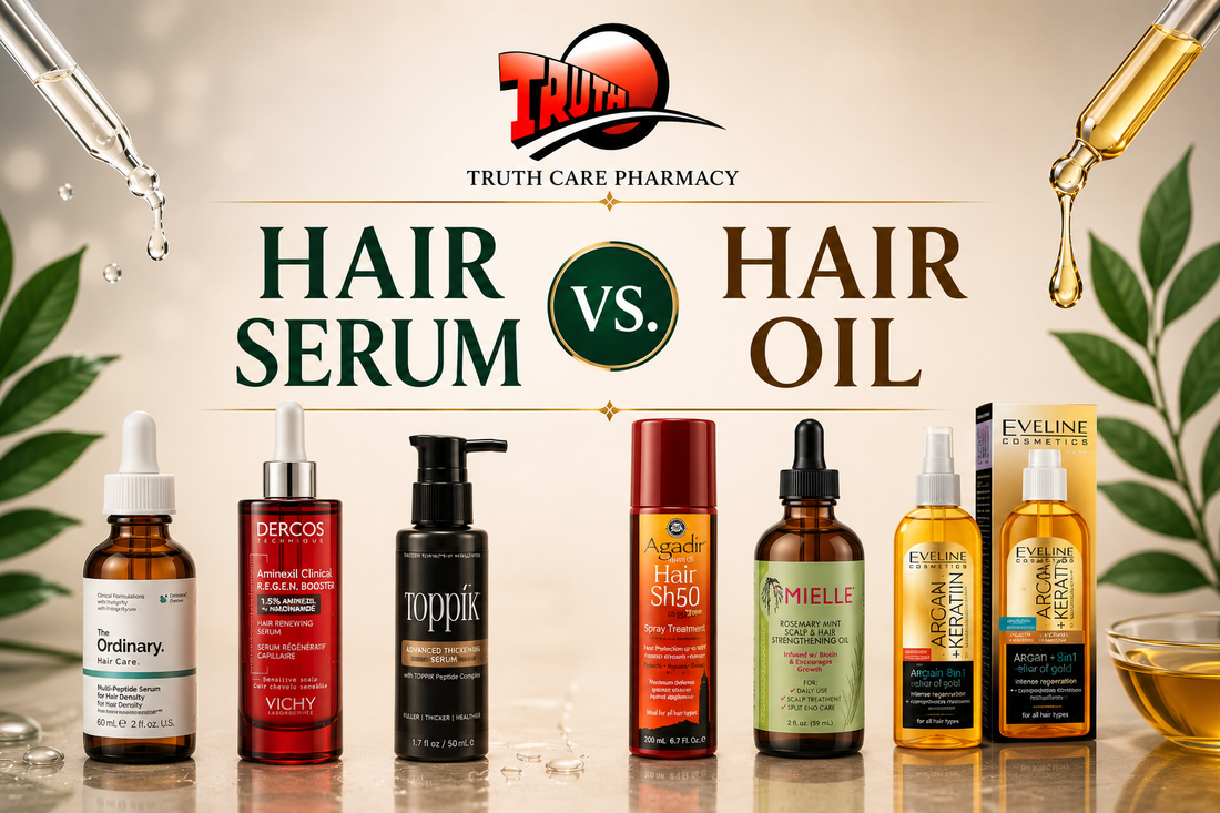 Hair Serum vs. Hair Oil