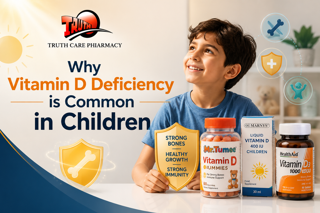 Why Vitamin D Deficiency is Common in Children