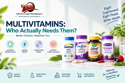 Multivitamins: Who Actually Needs Them?
