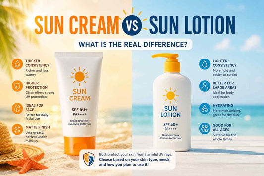 Sun Cream vs. Sun Lotion: What is the Real Difference?