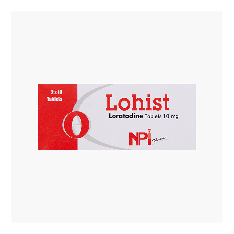 LOHIST 10 MG TAB 20 S