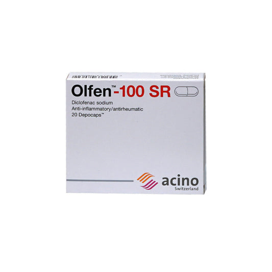Olfen 100 Mg Sr Depo-cap 20 S
