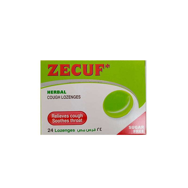 Zecuf Lozenges Sugar Free 24s