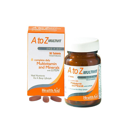 Health Aid A To Z Multivitamin Tab 30 S