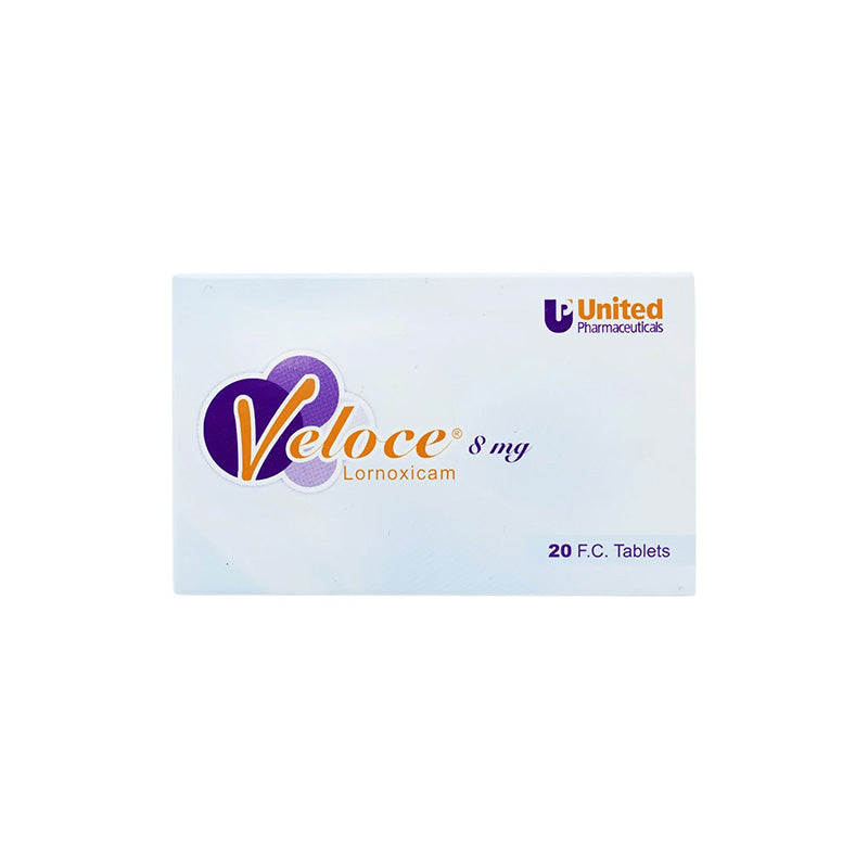 Veloce 8 Mg Tab 20 S