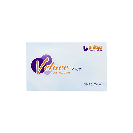 Veloce 8 Mg Tab 20 S
