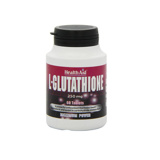 Health Aid L-glutathione 250 Mg Tab 60 S