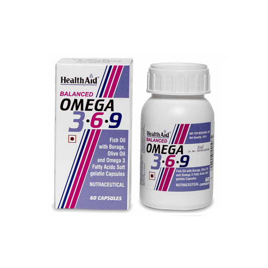 Health Aid Omega 3-6-9 Cap 60 S