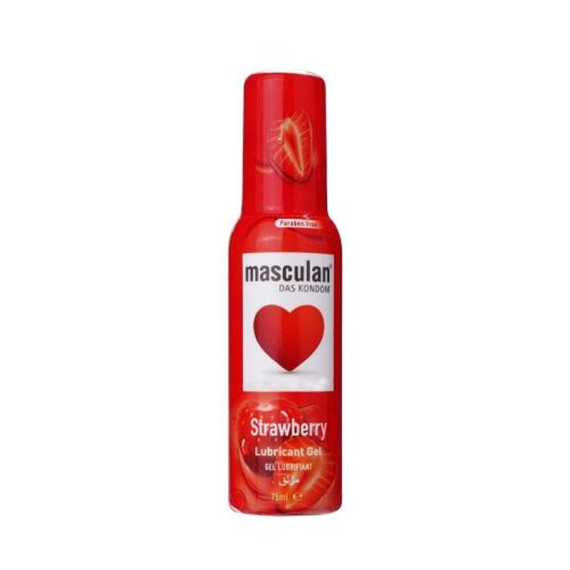 Masculan Lube Gel Strawberry 75ml