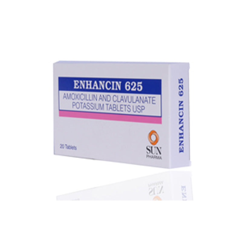 ENHANCIN 625 MG 20 S – Truth Care Pharmacy