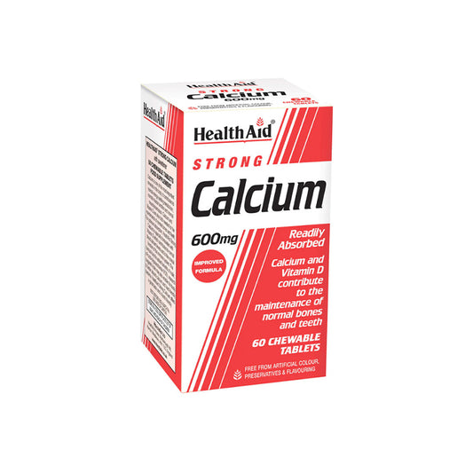 HEALTH AID STRONG CALCIUM 600 MG TAB 60 S