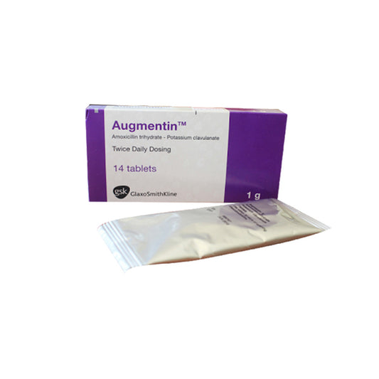 AUGMENTIN 1 GM 14 S TAB