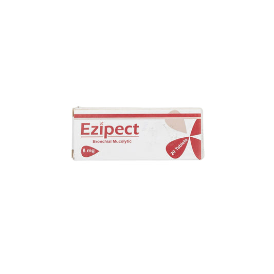 EZIPECT 8 MG TAB 20 S