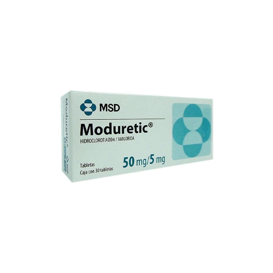 MODURETIC 5 / 50 MG TAB 30 S