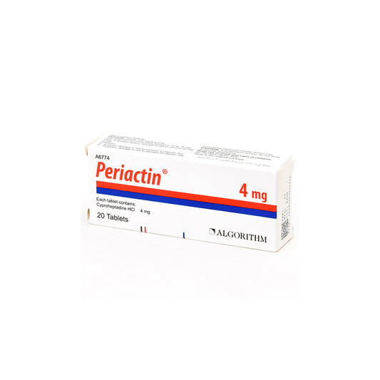 PERIACTIN 4 MG TAB 20 S