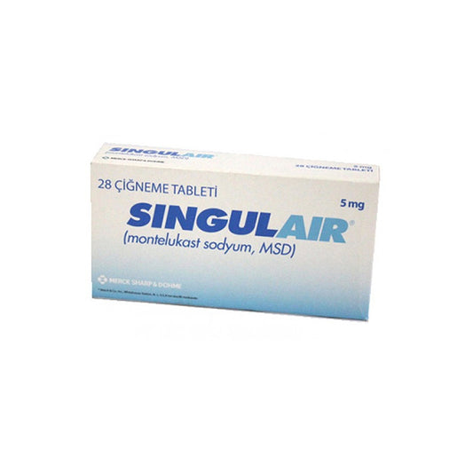 SINGULAIR 5 MG TAB 28 S