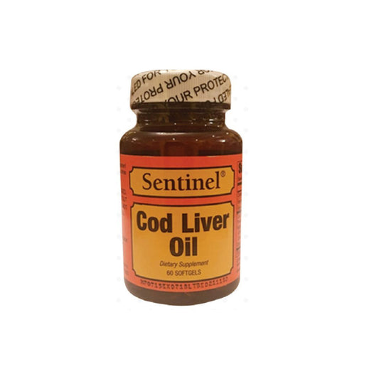 Sentinel Cod Liver Oil Softgels 60 Pieces