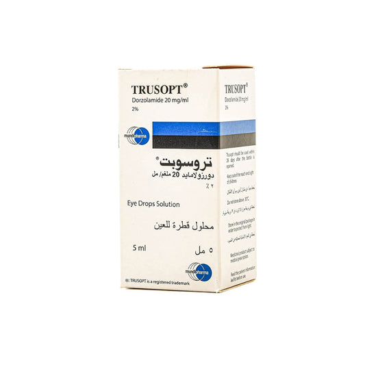 TRUSOPT 2% EYE DROP 5 ML