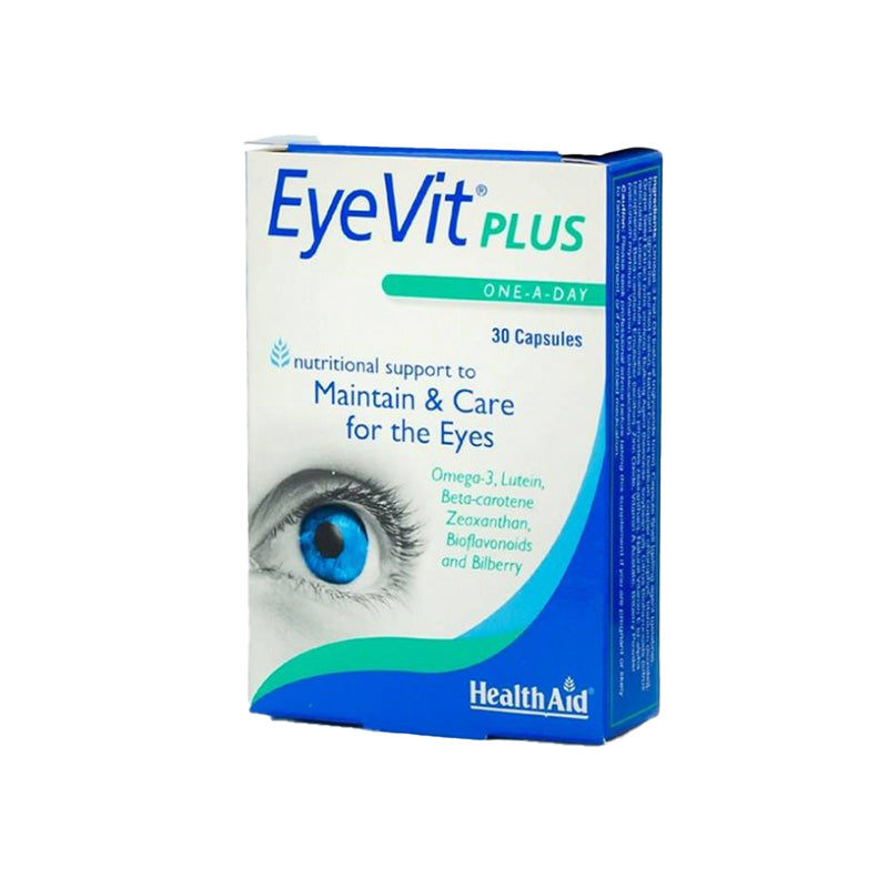 Health Aid Eye Vit Plus Cap 30'S-