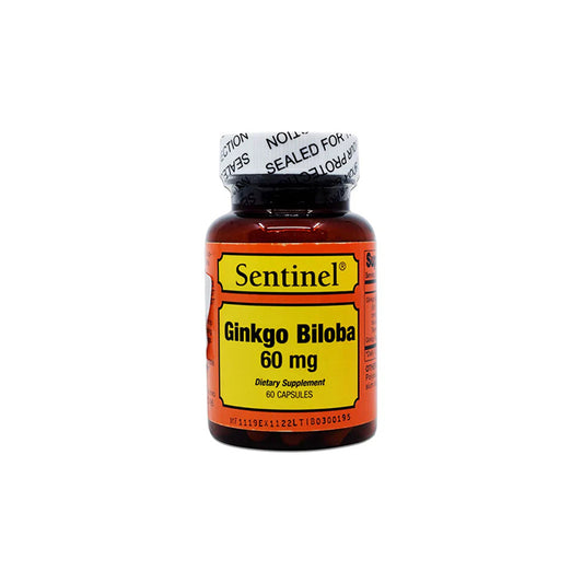 Sentinel Ginkgo Biloba 60Mg Cap 60'S