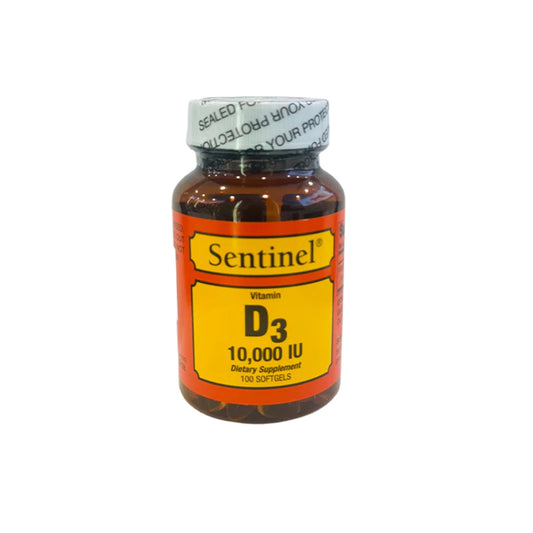 Sentinel Vitamin D 3 10000 Cap 100 S